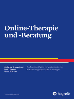 cover image of Online-Therapie und -Beratung